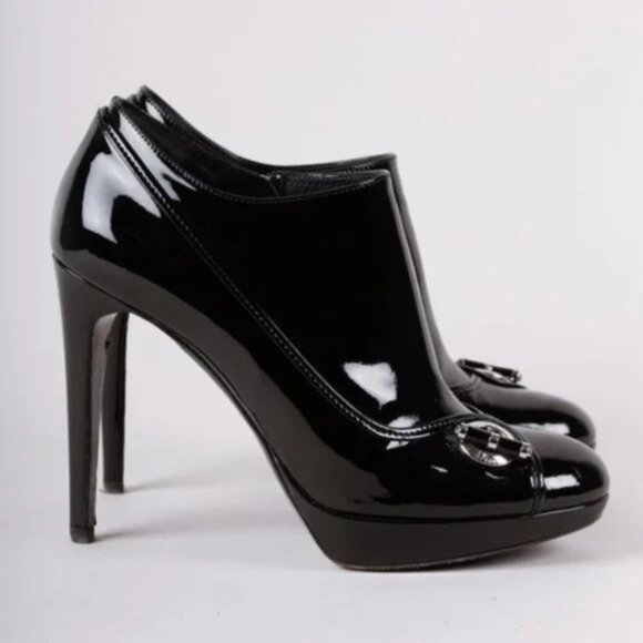 Dior Patent Leather Stiletto Bootie - Picture 1 of 9